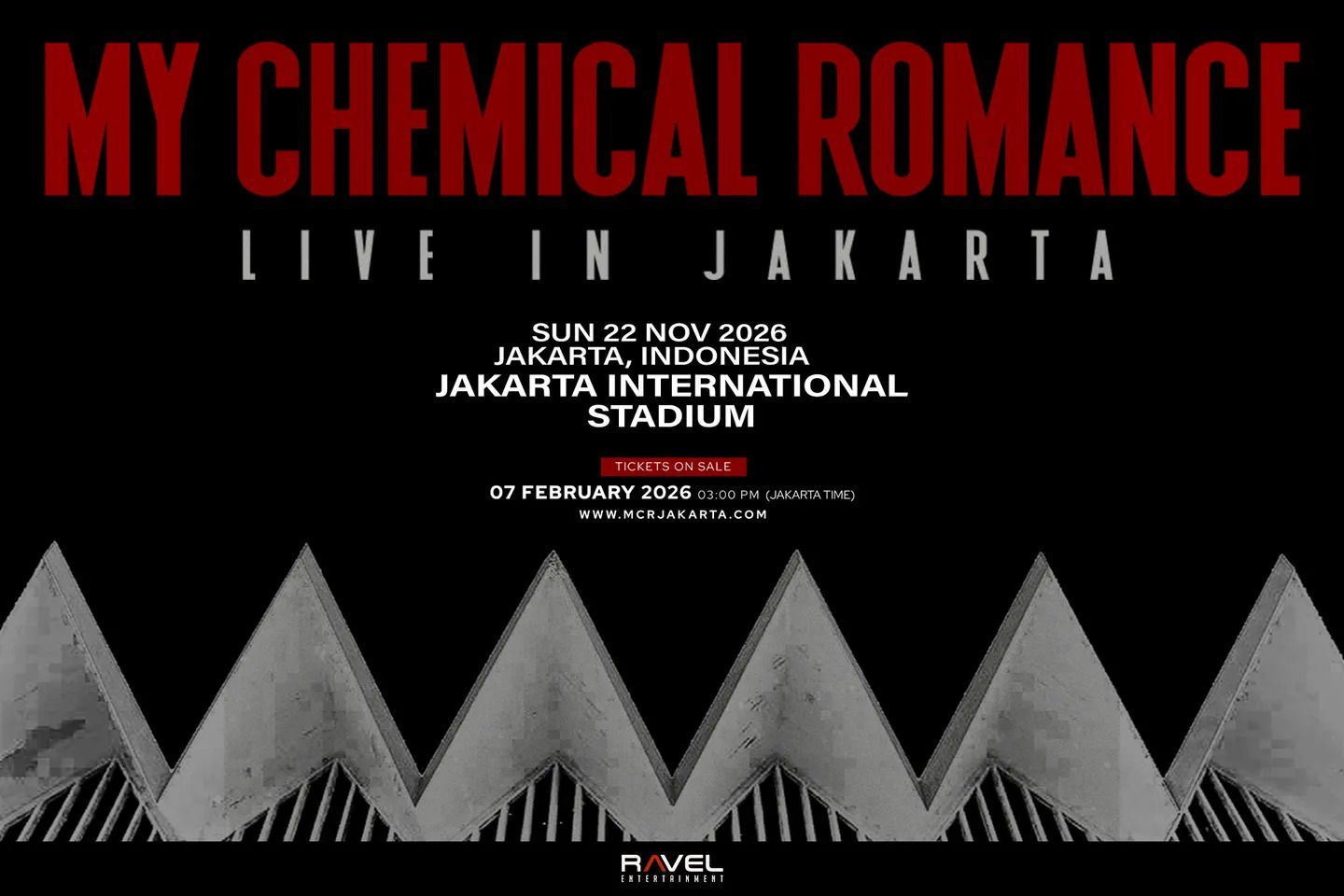 My Chemical Romance - Live in Jakarta